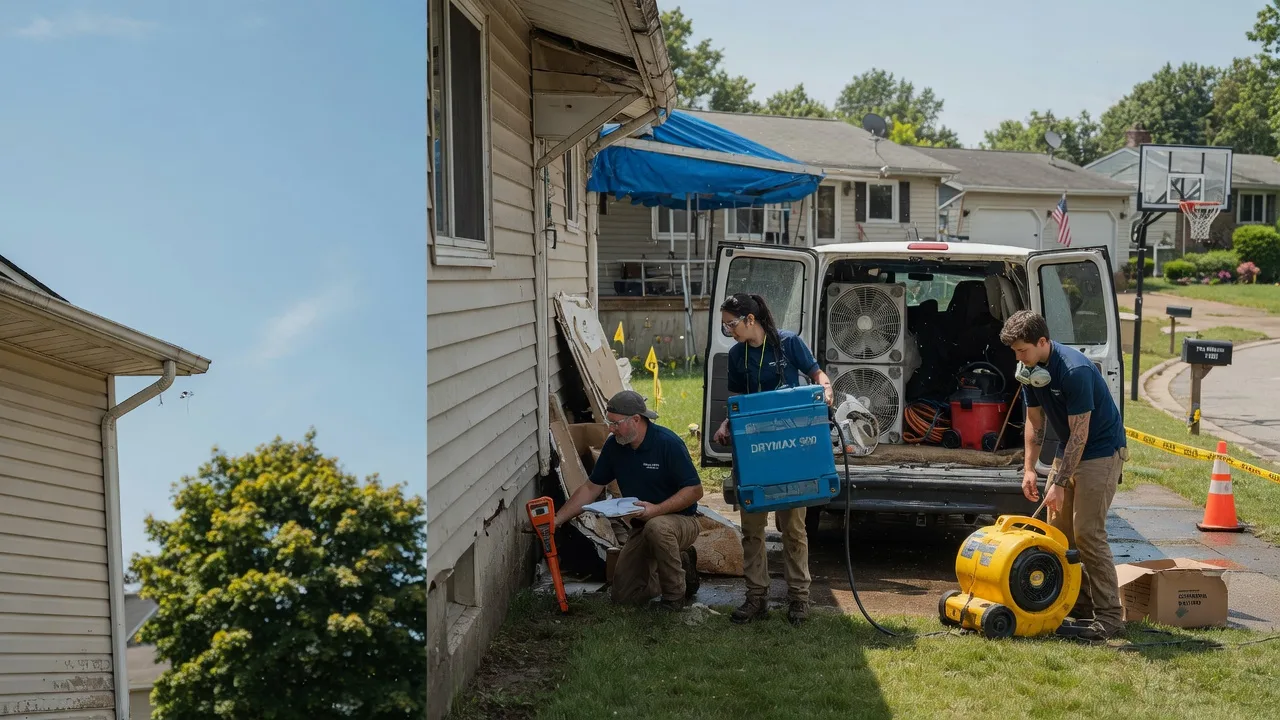 Ceiling Leak Cleanup in Nashville, IN near me