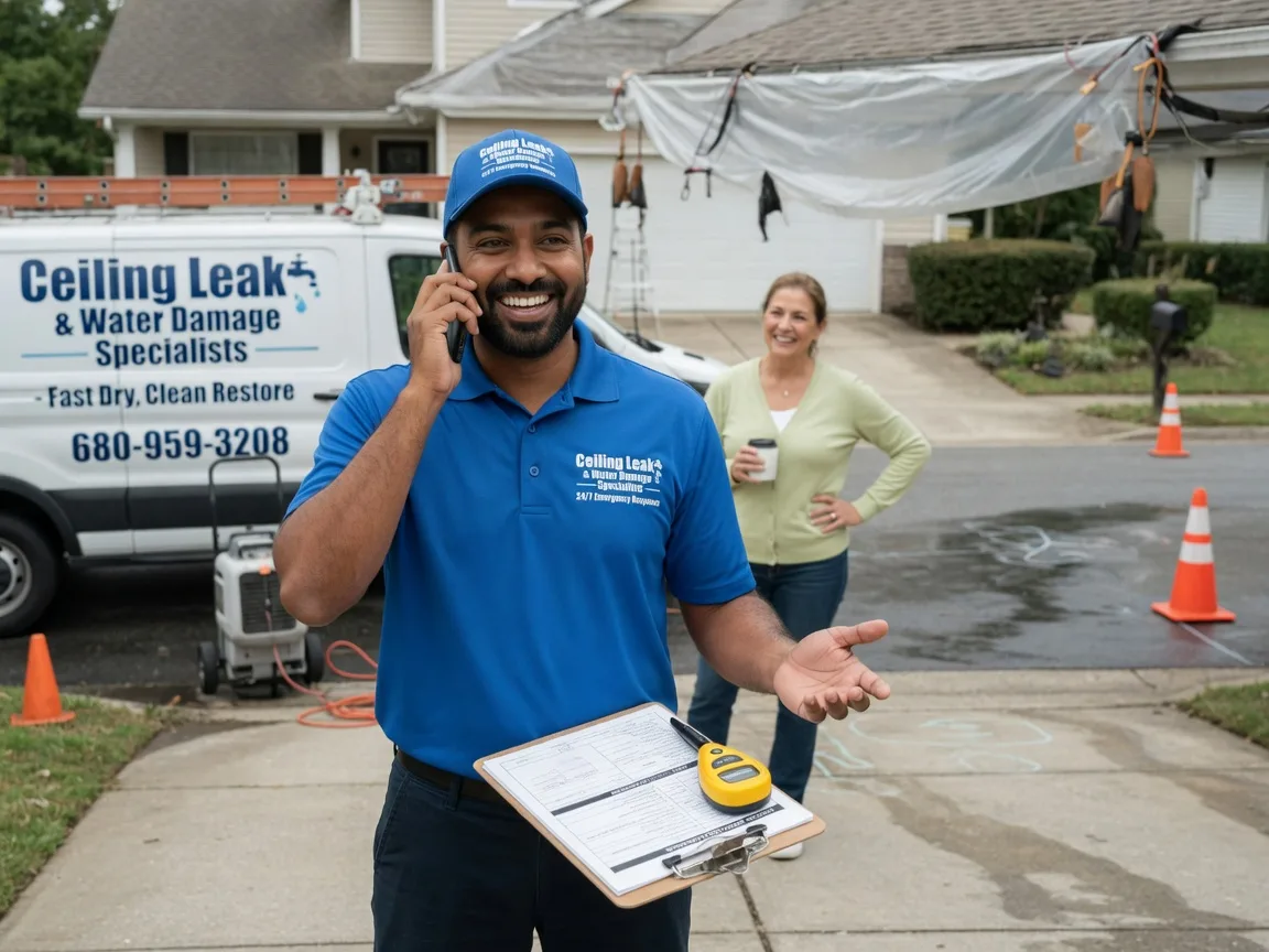 Ceiling Leak Cleanup Nashville, IN FAQs
